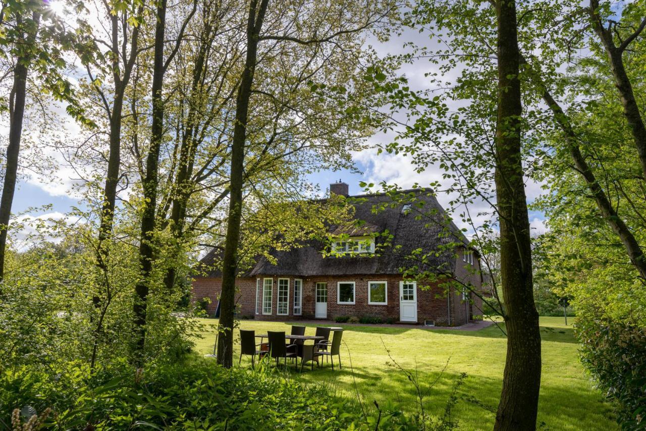 Alte Schule Unter Reet- Klassenzimmer Tumlauer Koog Exteriér fotografie